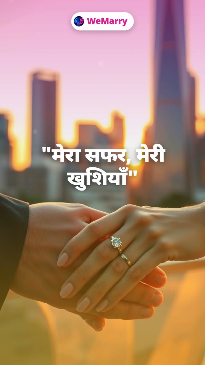 "मेरा सफर, मेरी खुशियाँ"